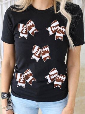 Women’s Black Short-Sleeve Ter